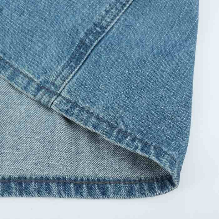 ジーユー デニムサロペットスカート 未使用品 レディース Lサイズ ブルー GU_画像5