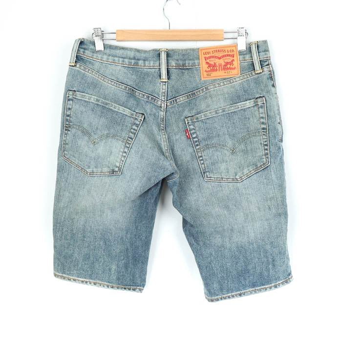 リーバイス デニムパンツ ジーンズ ショート丈 ストレッチ ボトムス メンズ W32サイズ ブルー系 Levi's_画像2