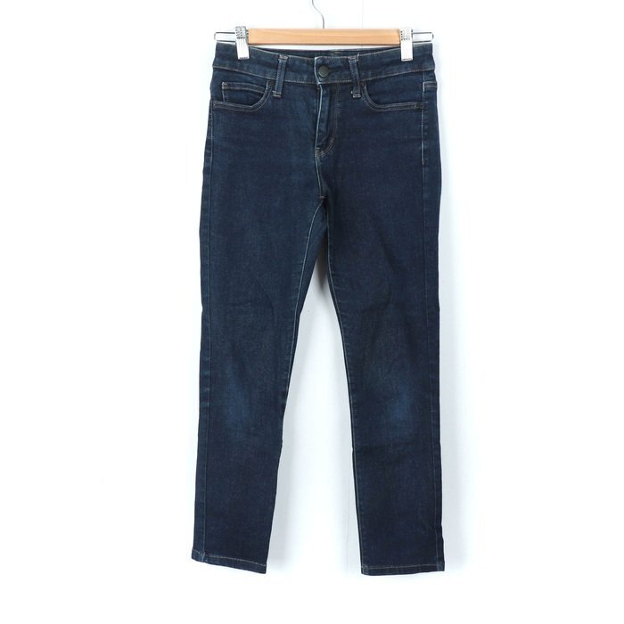 ユニクロ デニムパンツ ジーンズ スキニー UNIQLO JEANS レディース 23(58.5cm)サイズ ブルー UNIQLO_画像1