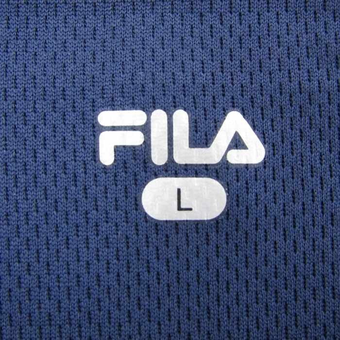 フィラ 半袖Tシャツ ロゴＴ スポーツウエア レディース Lサイズ ネイビー FILA_画像3