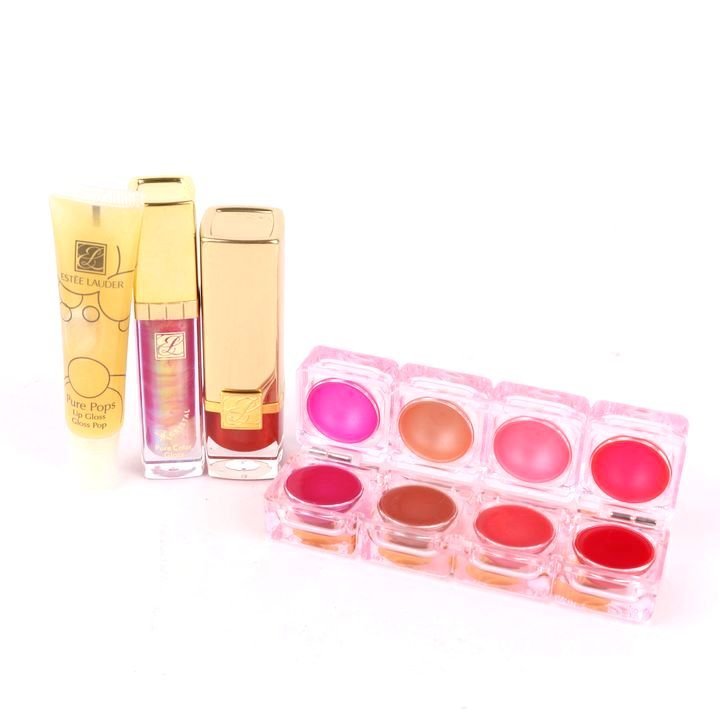  estilo -da- lip gloss pure color lip vi niru other unused have 4 point set together lady's ESTEE LAUDER