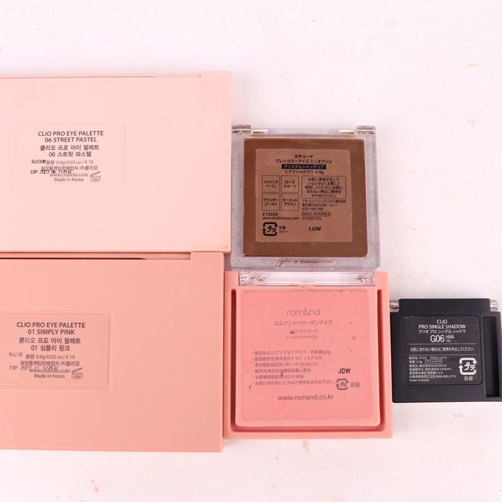  clio other eyeshadow be Tarzan I z other unused have 5 point set together large amount Korea cosme chip less lady's CLIOetc.