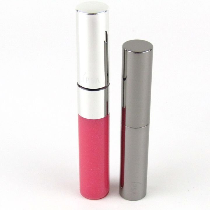  Ipsa lipstick gloss rouge 2 point set unused together cosme lady's 2.2g/6.0g size IPSA