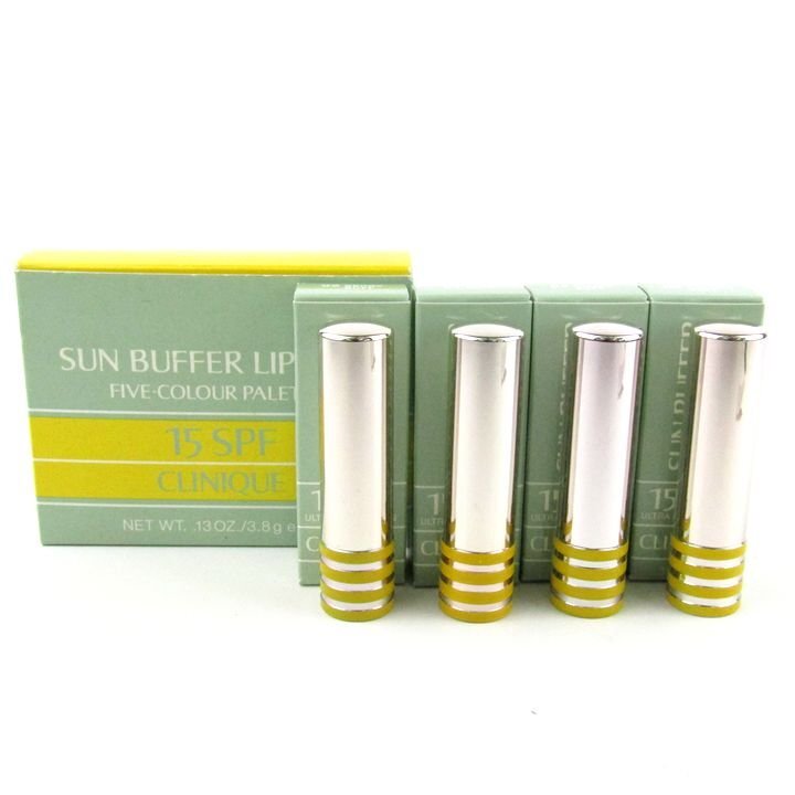  Clinique lipstick 4 point set SUN BUFFER unused have together cosme lady's CLINIQUE