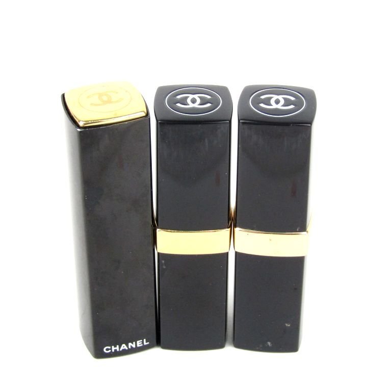  Chanel lipstick idu Raver z91*66/ rouge Allure 23 remainder half amount and more 3 point set together cosme lady's CHANEL