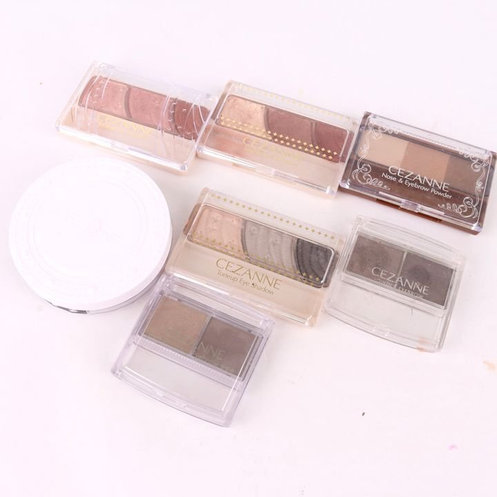 se The nn eyeshadow powder eyebrows other 7 point set together large amount cosme chip less lady's CEZANNE