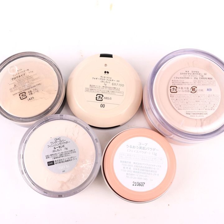 ti- H si-/ Kanebo other face powder 5 point set together large amount cosme lady's DHCetc.