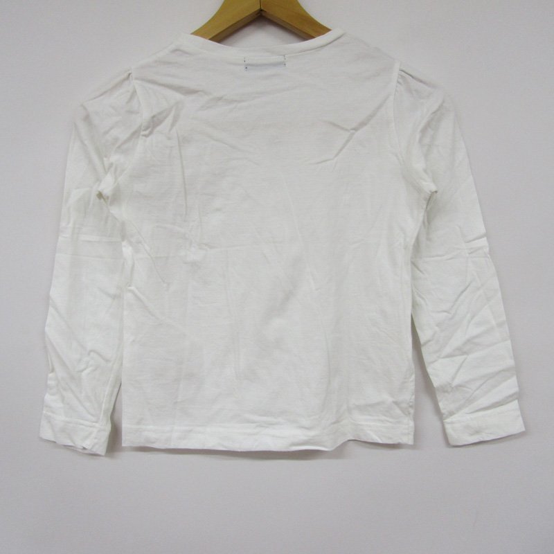 ポンポネット 長袖Tシャツ グラフィックT キッズ 女の子用 140サイズ ホワイト pom ponette_画像2