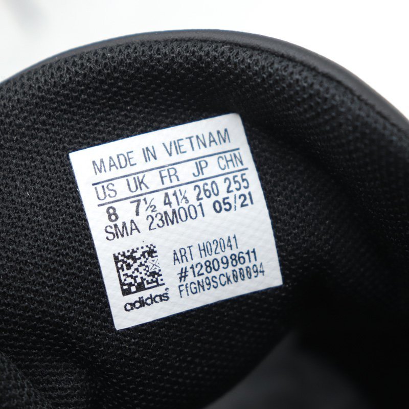 アディダス スニーカー オコス OKOSU H02041シューズ 靴 黒 メンズ 26サイズ ブラック adidas_画像4