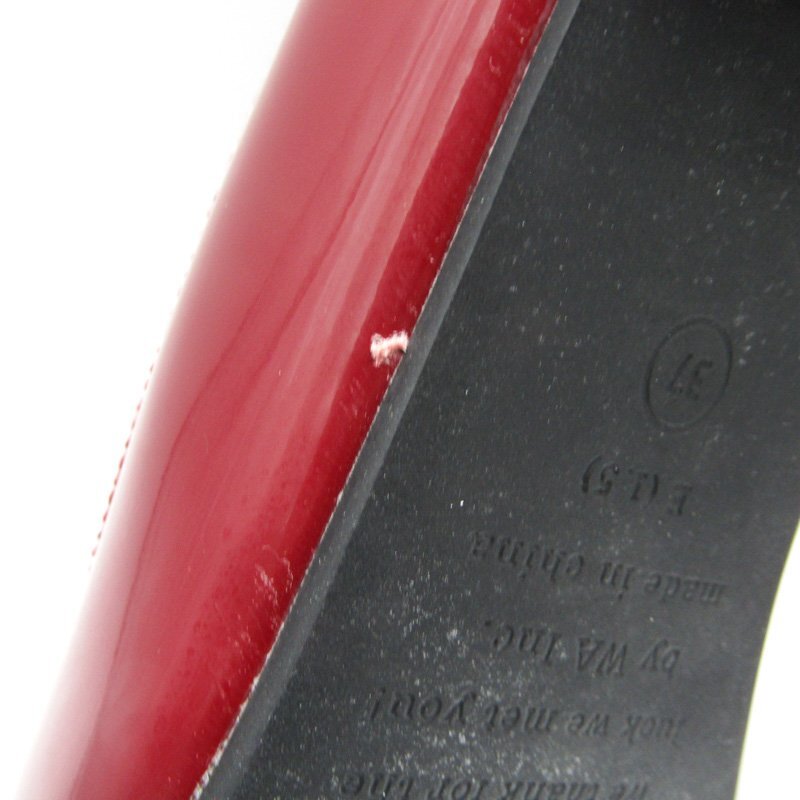 オリエンタルトラフィック パンプス ラウンドトゥ 美品 靴 シューズ 赤 レディース 37サイズ レッド ORiental TRaffic_画像7