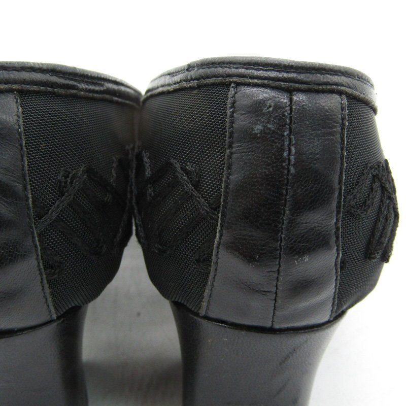 ニナリッチ パンプス メッシュ ブランド 靴 シューズ 日本製 黒 レディース 35サイズ ブラック NINA RICCI_画像5