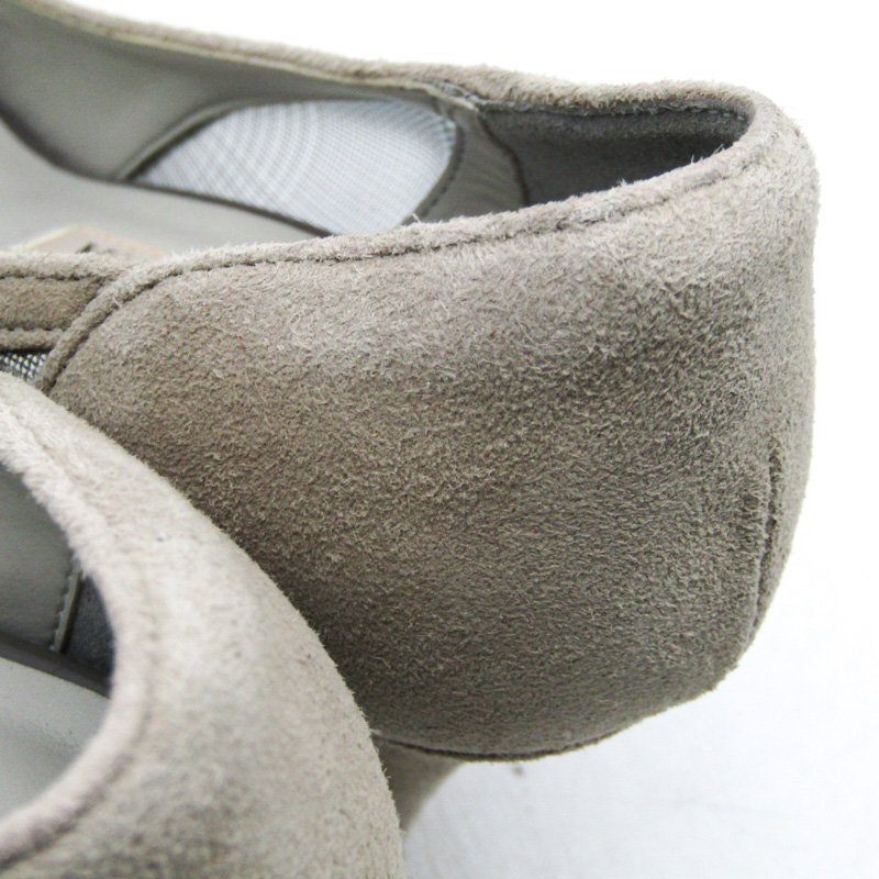ダイアナ パンプス ハイヒール スウェード ブランド 靴 シューズ 日本製 レディース 22.5サイズ グレー DIANA_画像7