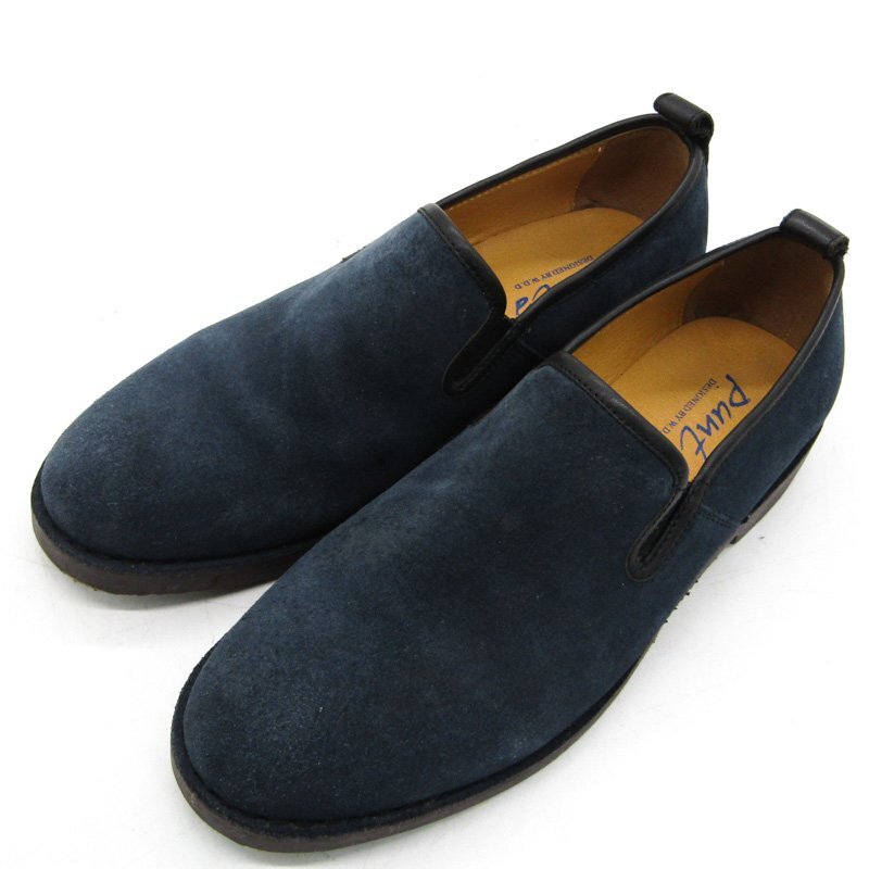 pnta slip-on shoes camouflage sole 05151 shoes shoes men's 39 size navy punta DESIGNED BY W.D.D