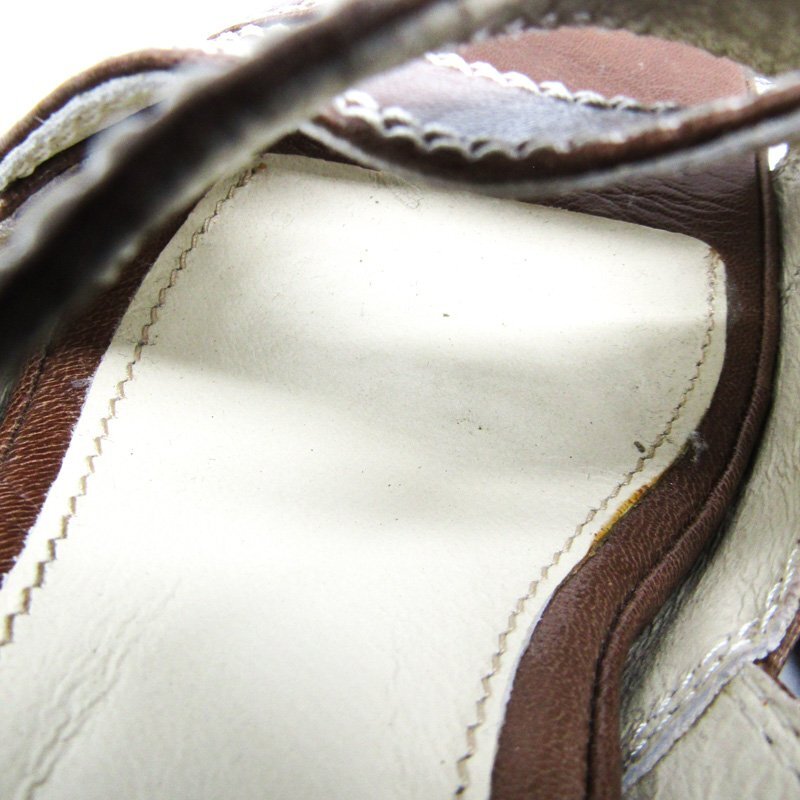リーガル サンダル ストラップ ウエッジソール ブランド 靴 シューズ レディース 23サイズ ブラウン REGAL_画像7