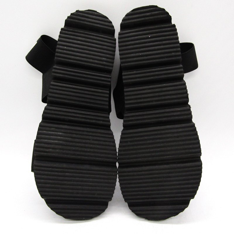 ロキシー サンダル 美品 ロゴ SUN SEEKER シューズ 靴 黒 レディース 23サイズ ブラック ROXY_画像6