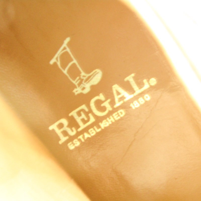 リーガル ショートブーツ ジョッパ―ブーツ 本革 レザー 3168 ブランド 靴 シューズ レディース 24サイズ ブラウン REGAL_画像3