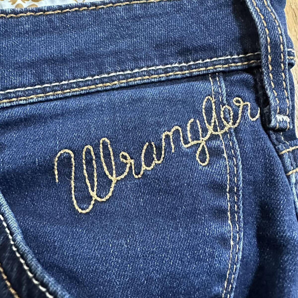 【Wrangler】レディース デニム 刺繍 ストレッチ_画像5