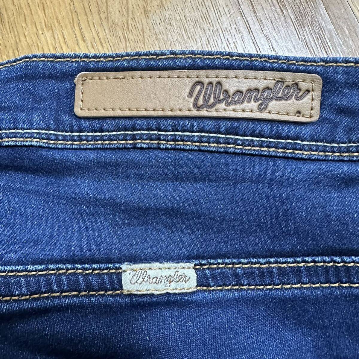 【Wrangler】レディース デニム 刺繍 ストレッチ_画像9