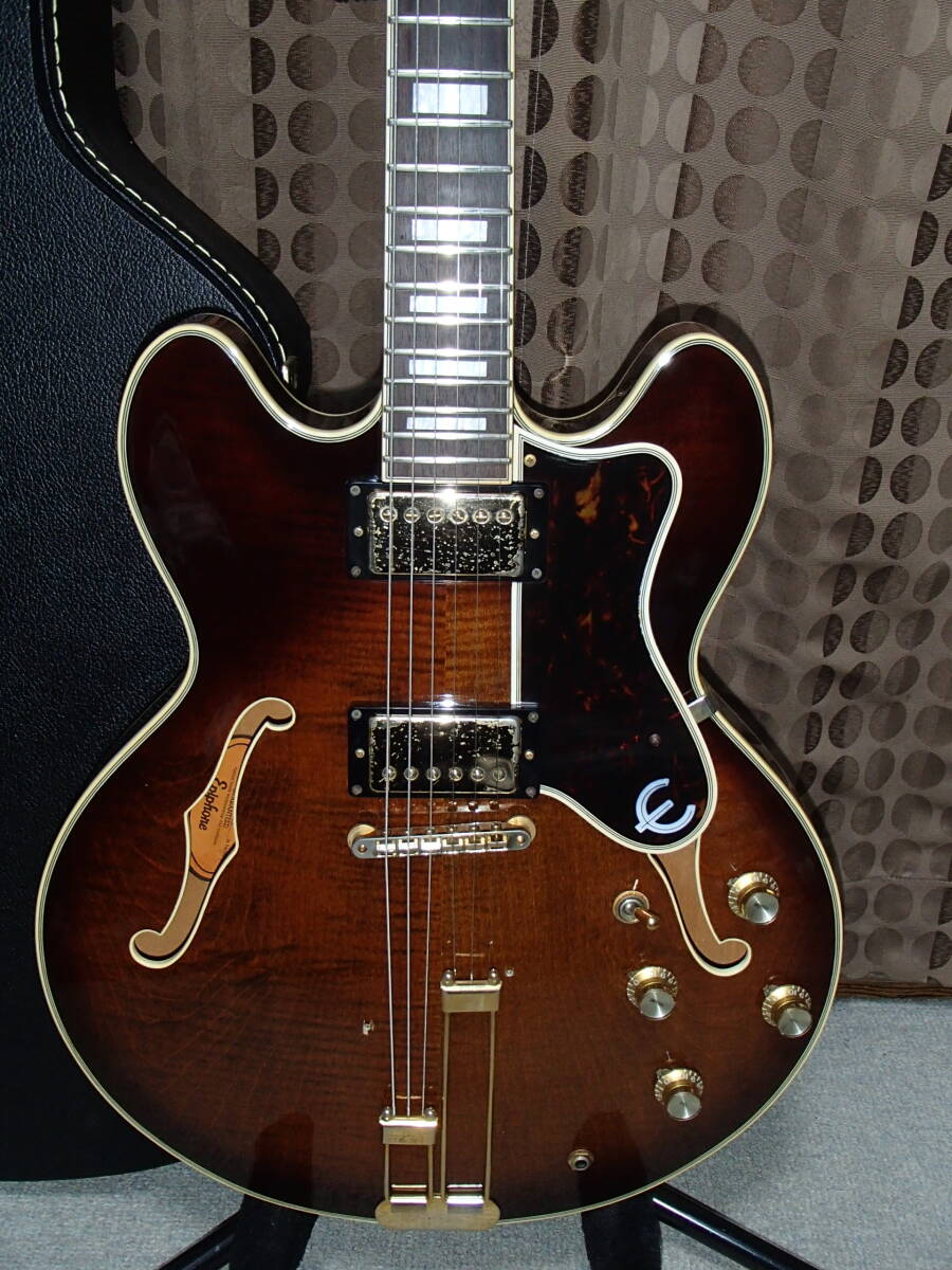 【日本製】Epiphone エピフォン Sheraton シェラトン【リペアあり】の画像5