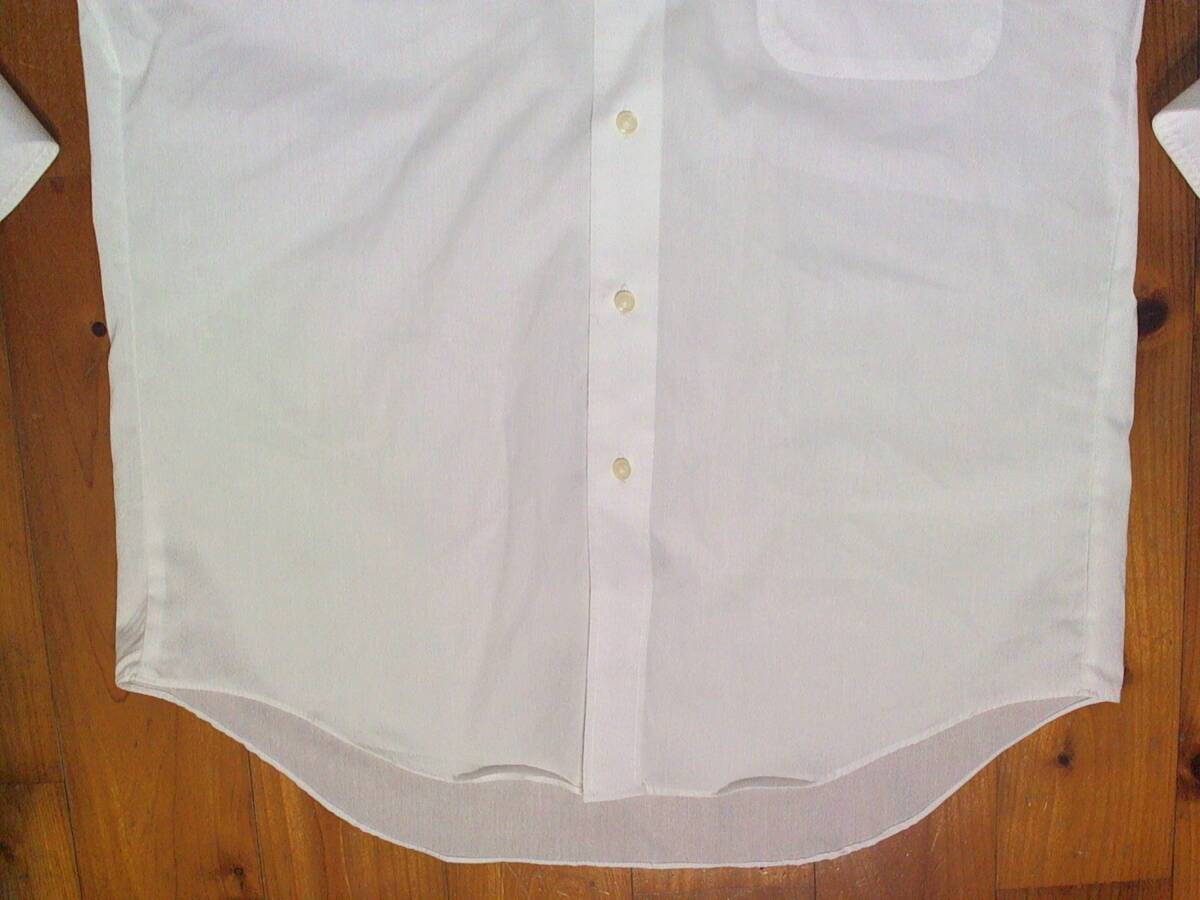 ☆微難有☆ピュアベーシック☆PURE BASIC☆形態安定 長袖シャツ ドレスシャツ ワイシャツ 40-84 白 ホワイト_画像3