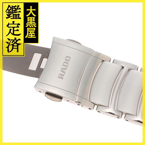 RADO　ラドー　時計　メンズ　セントリックス　R30927722　クオーツ　シルバー文字盤　バンドホワイト【430】2147400253372_画像7