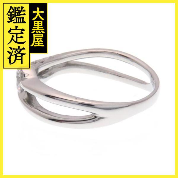 JEWELRY ノンブランドジュエリー ダイヤモンド リング PT900 D0.32ct 3.5g #7【430】_画像2