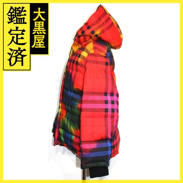 BURBERRY　バーバリー　衣類　ダウンジャケット　レディースM　マルチカラー／チェック　コットン　2148103621765　【200】_画像3