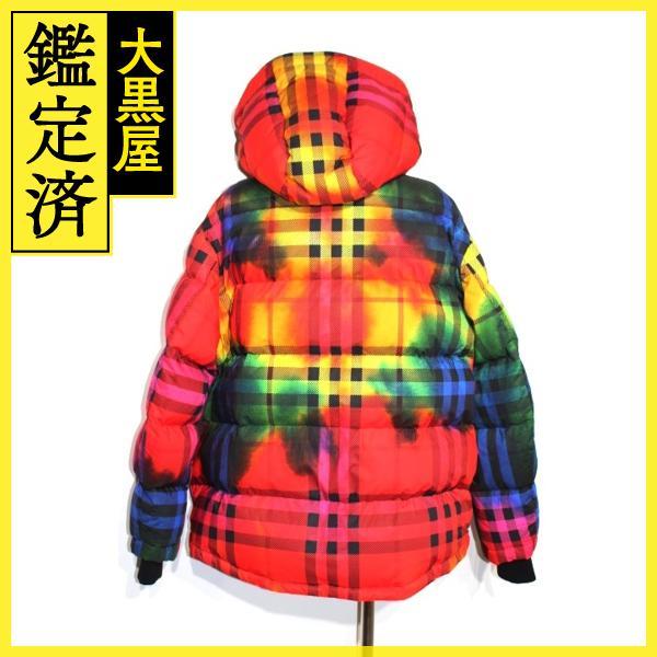 BURBERRY　バーバリー　衣類　ダウンジャケット　レディースM　マルチカラー／チェック　コットン　2148103621765　【200】_画像4