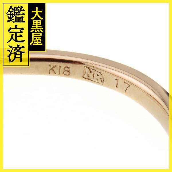 NINA RICCI Nina Ricci кольцо кольцо бриллиант K18PG D0.17ct примерно 1.7g 7 номер 2143500269091[207]
