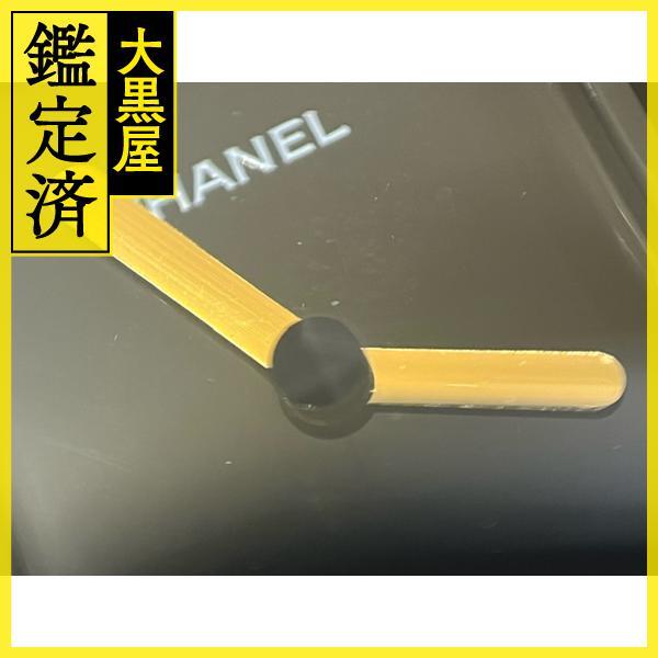 CHANEL Chanel lady's quarts Premiere L diamond bezel H0113 black face K18YG after market glass specification [472]HK