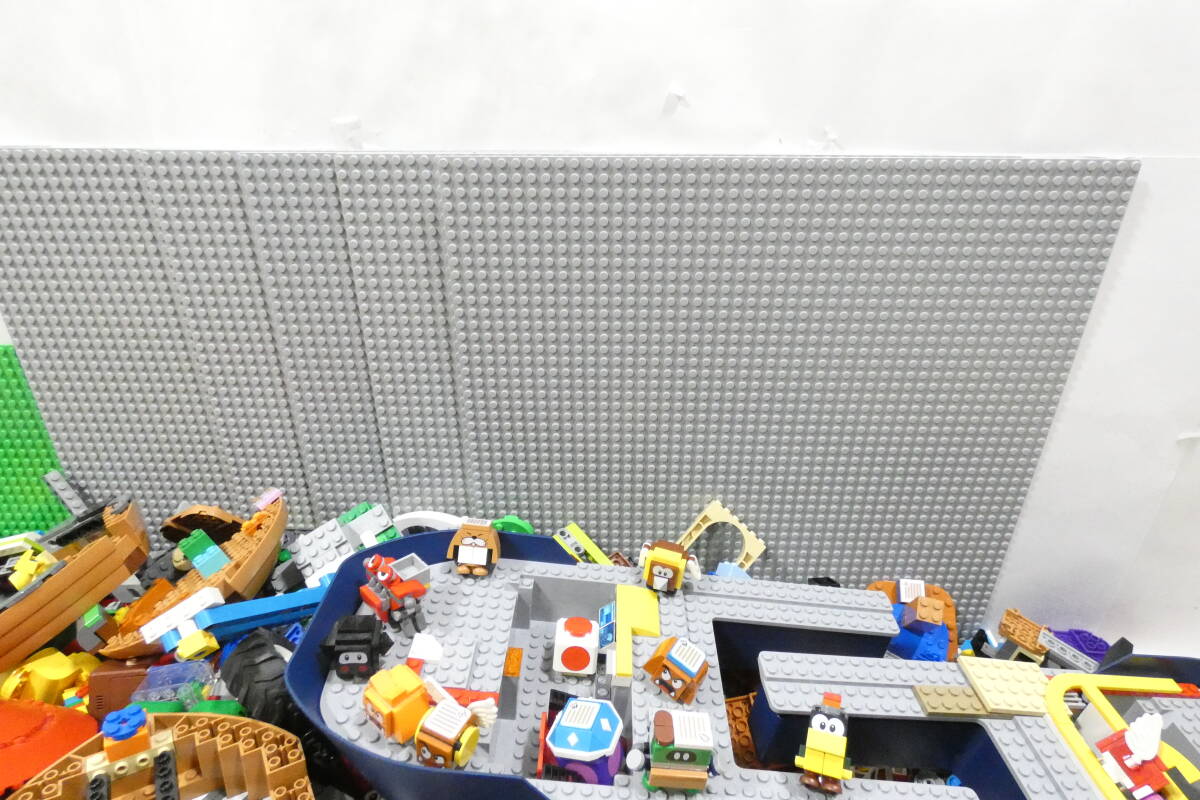7109T/LEGO レゴ ブロック 大量 スーパーマリオ シティ 大きな船 ベース クレーン車他 重量 18ｋｇ以上の画像3