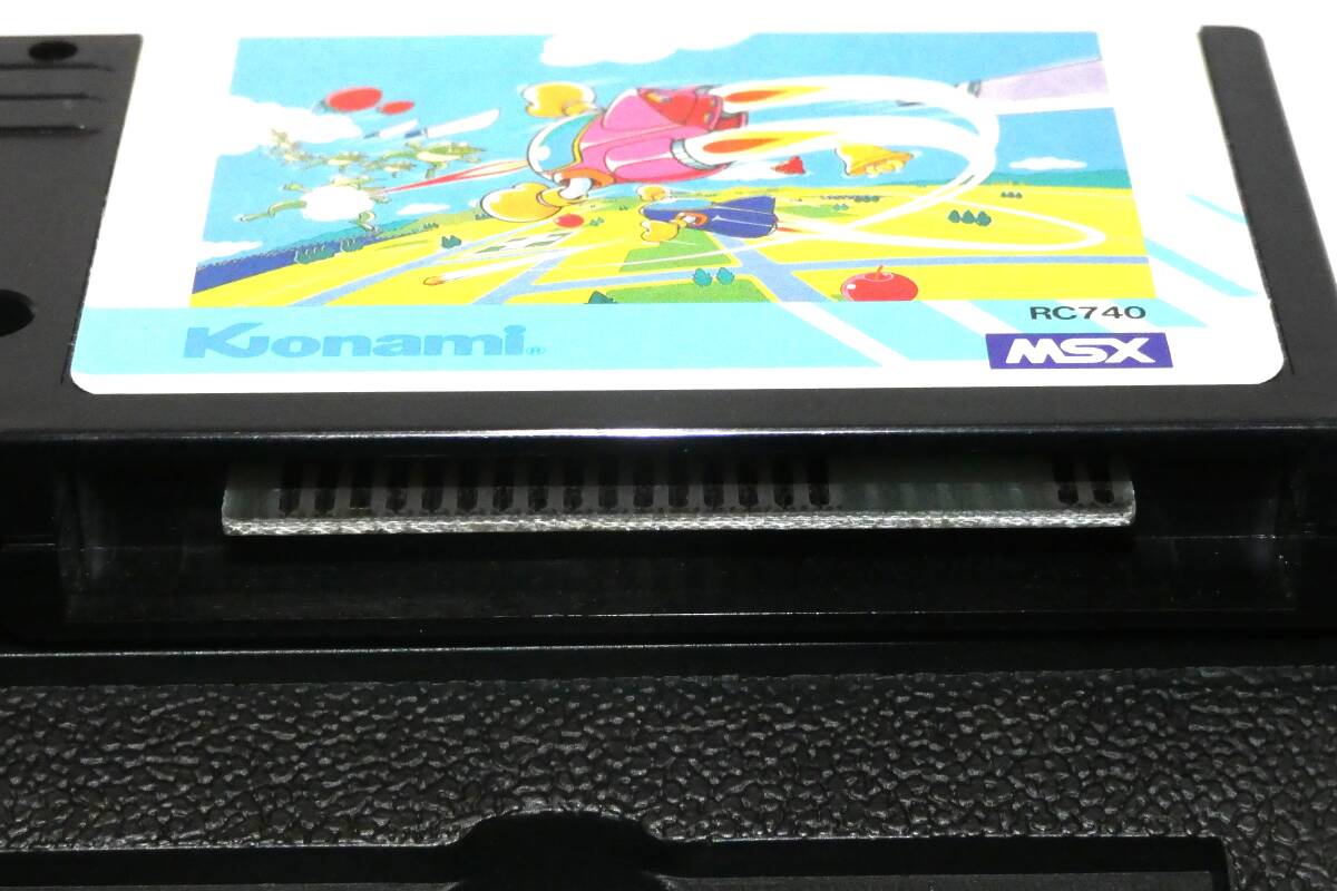 7104S/動作OK MSX ツインビー 箱説明書付き_画像7