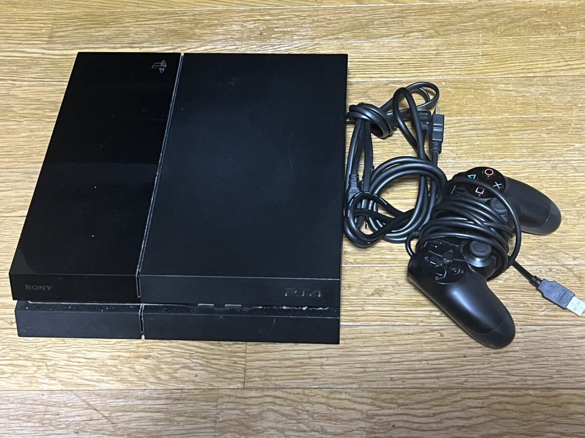 PlayStation4 PS4本体 CUH-1100A 動作確認済み ジェットブラック