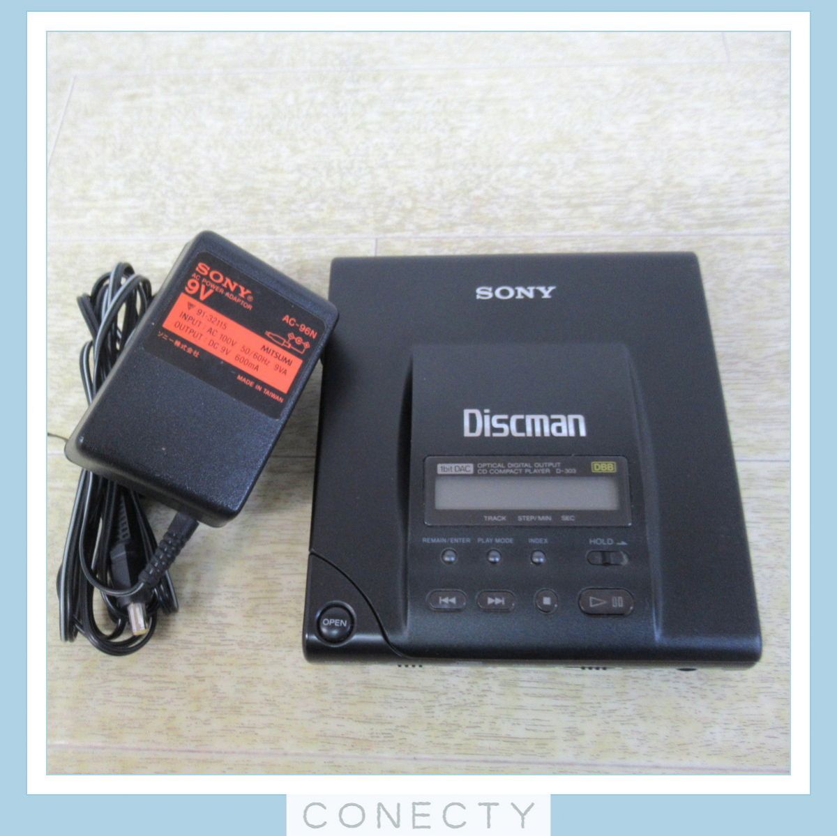 SONY ディスクマン D-303 CDプレーヤー ポータブルプレーヤー ソニー Discman 動作未確認 ジャンク【U4【S1_画像1