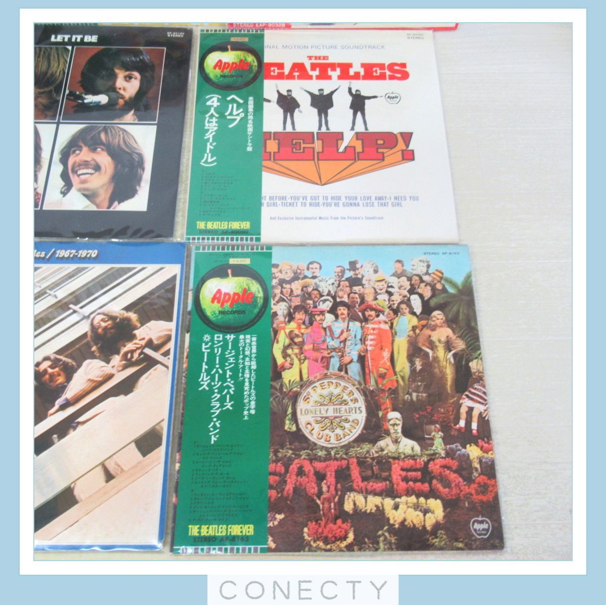 【LP】 ビートルズ 関連 10枚セット 帯付/レット・イット・ビー/ヘルプ/BEATLES/ WINGS /ジョン・レノン/ポール・マッカートニー【A2【S3_画像5