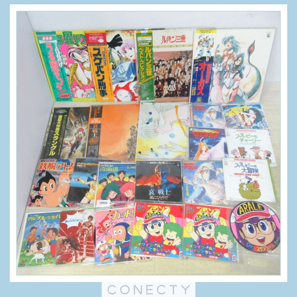  аниме [LP*EP *sono сиденье ] комплект Urusei Yatsura / Lupin III / Gundam / бур s/ God Mars / Arale-chan / Nausicaa др. [B4[SX