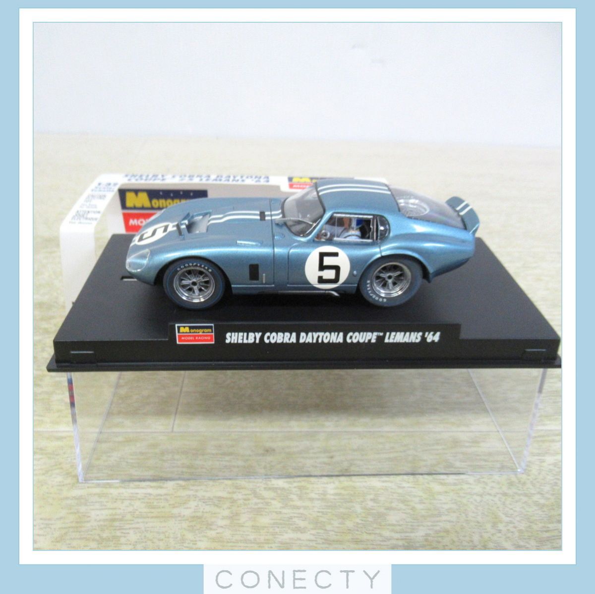  monogram 1/32she ruby Cobra Daytona coupe *64ru* man #5/ slot car Mnogram operation not yet verification [BC[S1