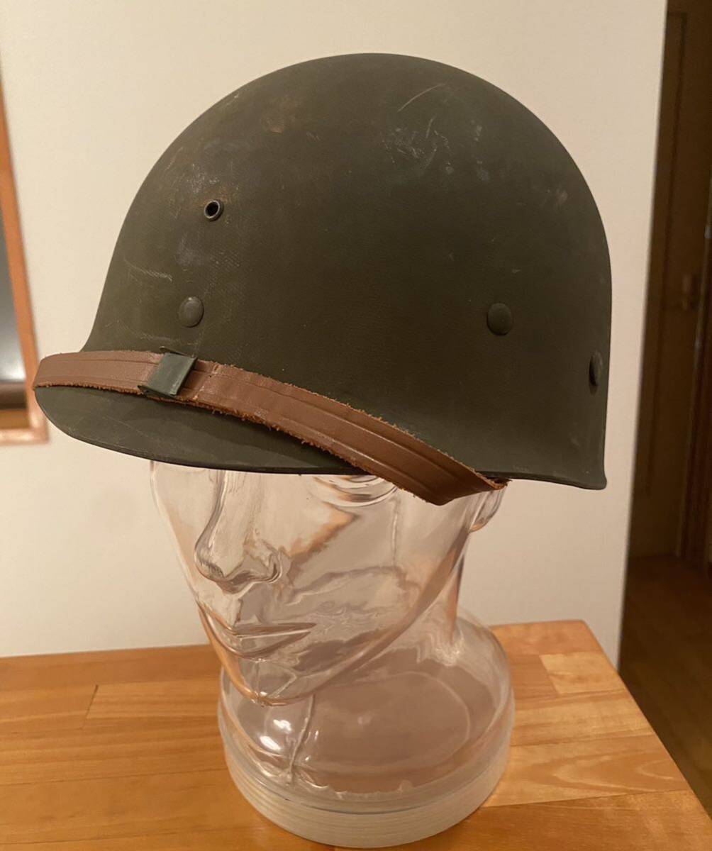 WW2 米軍 M1 ヘルメット ライナー 実物 中古の画像1