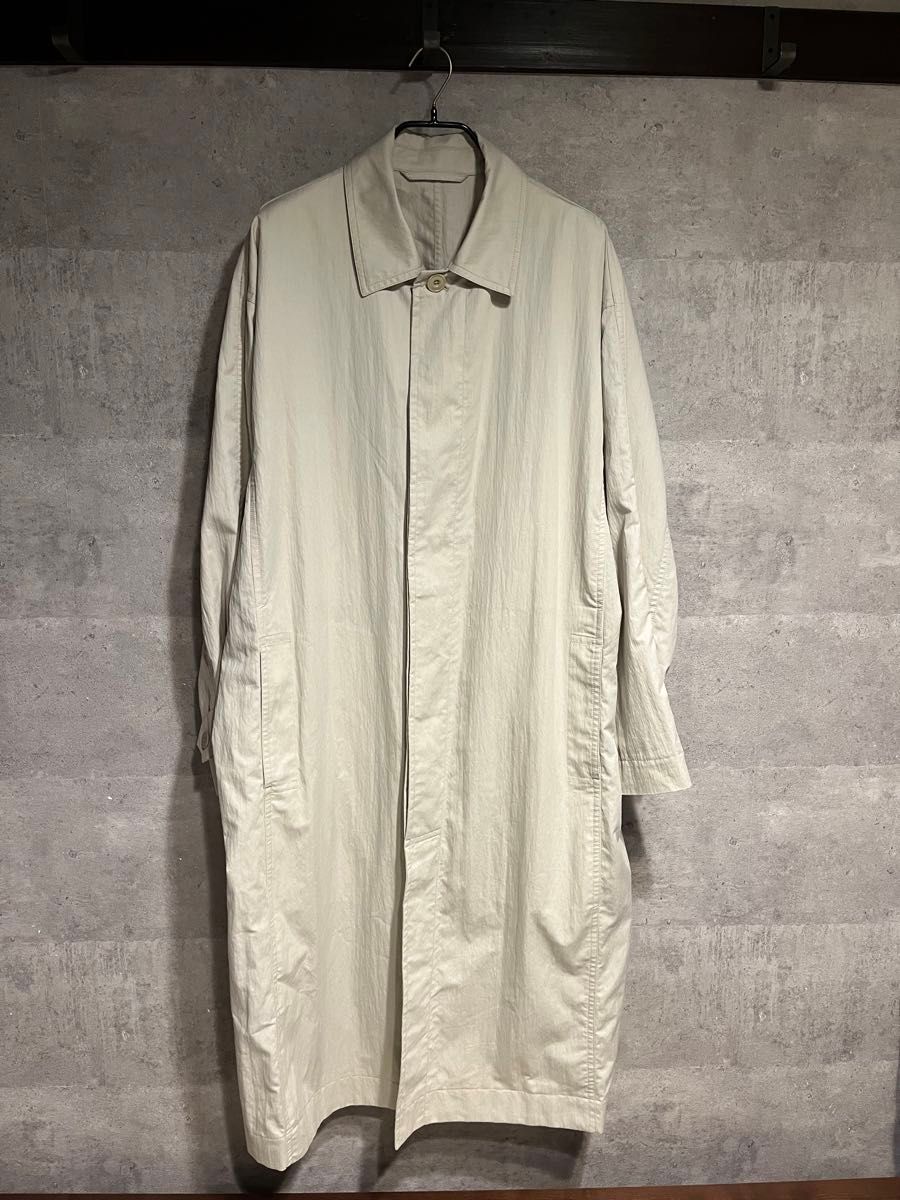 LEMAIRE ルメール ステンカラーコート Off-White Belted Overcoat