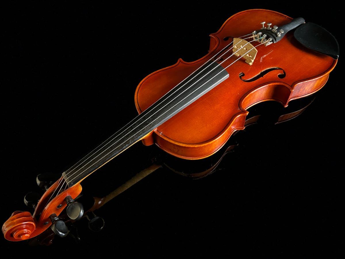 ◇鸛◇ ヴィンテージ SUZUKI スズキ VIOLIN バイオリン 1975年製 No.280 1/2 ケース付 弦楽器の画像5