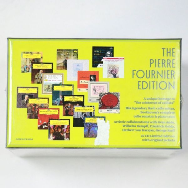 【輸入盤CD】ピエール・フルニエ～DG Decca, Philips録音全集 25CD 未開封品 - 管: IP18の画像3