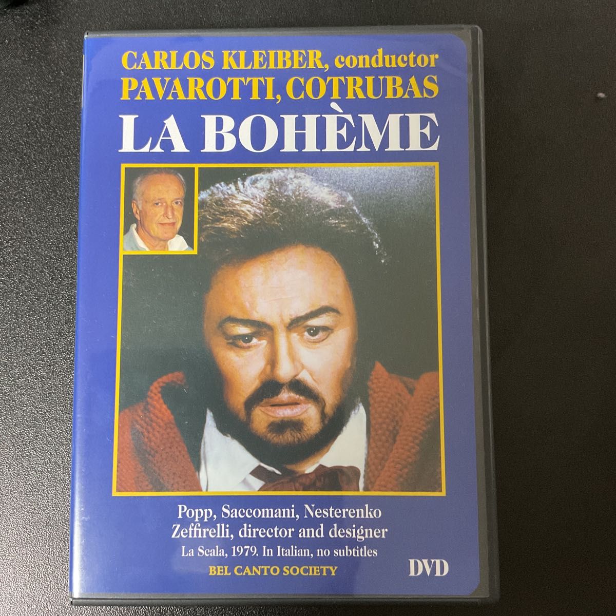 PUCCINI : LA BOHEME DVD ラ・ボエーム　クライバー　パヴァロッティ