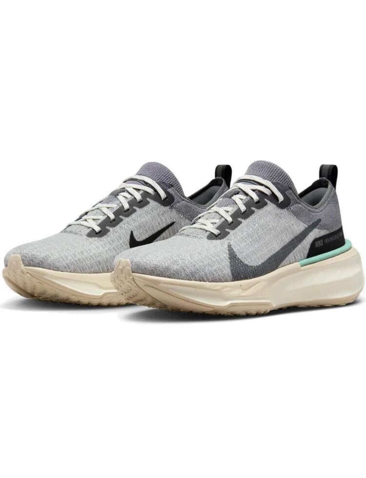 NIKE ナイキ インヴィンシブル ラン3 Invincible 3 厚底 ランニングシューズ running US8.5 EUR42 26.5cm FN7503-065 grey グレーの画像1