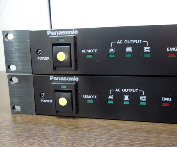 Panasonic RAMSA 電源制御ユニット WU-L67 2台セット 電源モジュール 動作未確認 PA関連機器 2020年製 パナソニック 札幌市 新道東店の画像3