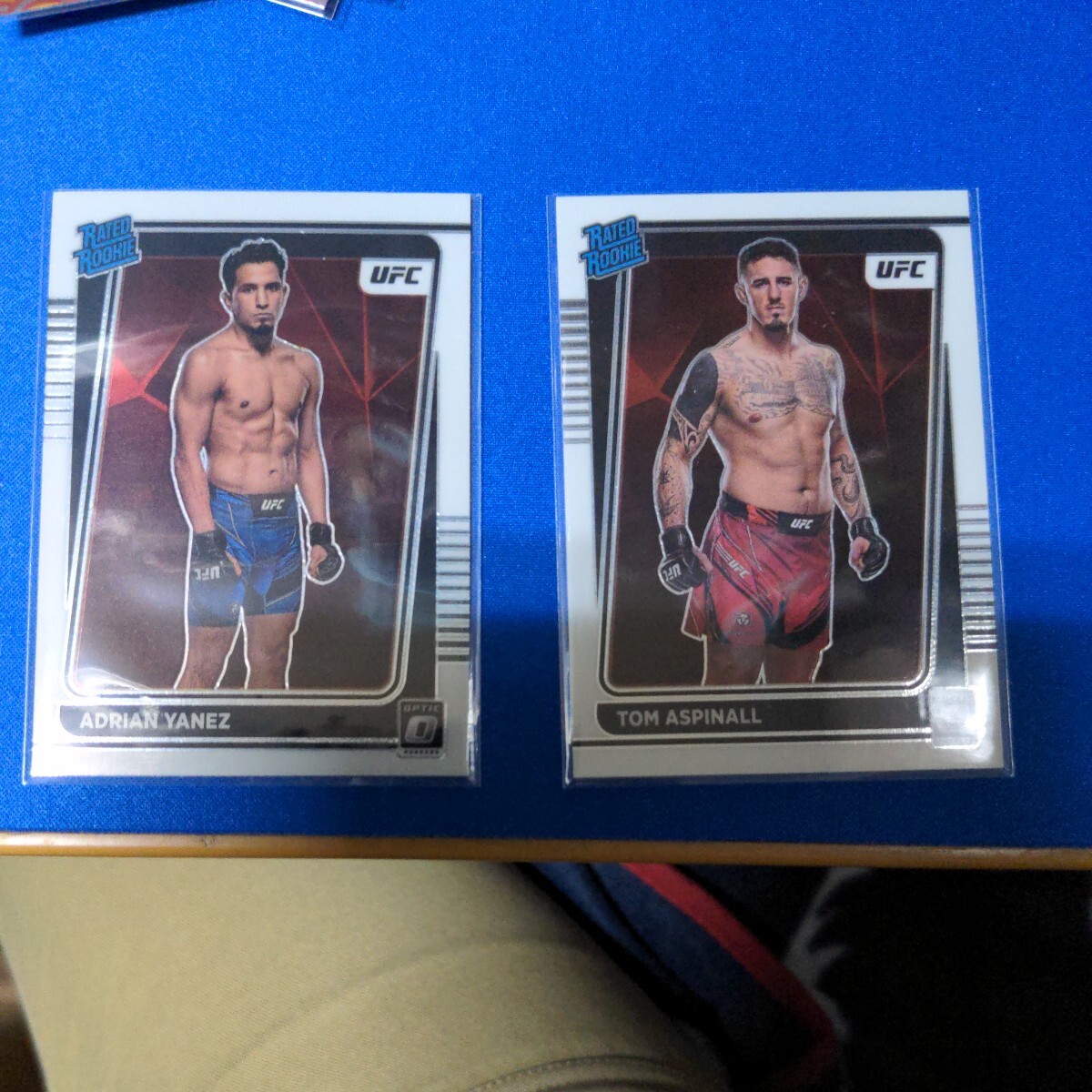 panini DOMRUSS OPTIC UFC 2022  パラレルカード RATED ROOKIE 8枚ダブりありますの画像1