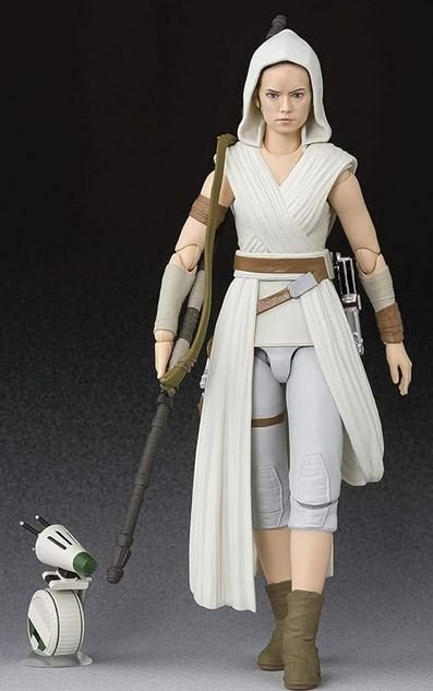 S.H.フィギュアーツ レイ ＆ D-O（STAR WARS: The Rise of Skywalker）（再販版） 約145mm PVC&ABS製 塗装済み可動フィギュア_画像4