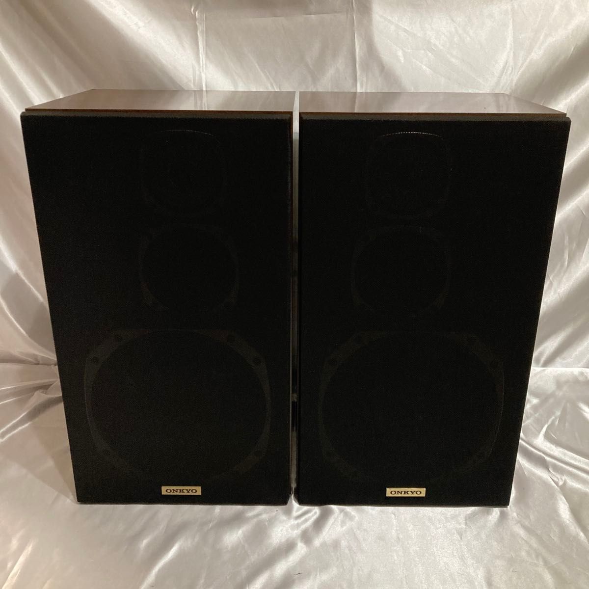 美品 3wayスピーカー オンキョー D 55 ONKYO BASS 同番ペア 美品 3wayスピーカー オンキョー D 55 ONKYO BASS 同番ペア