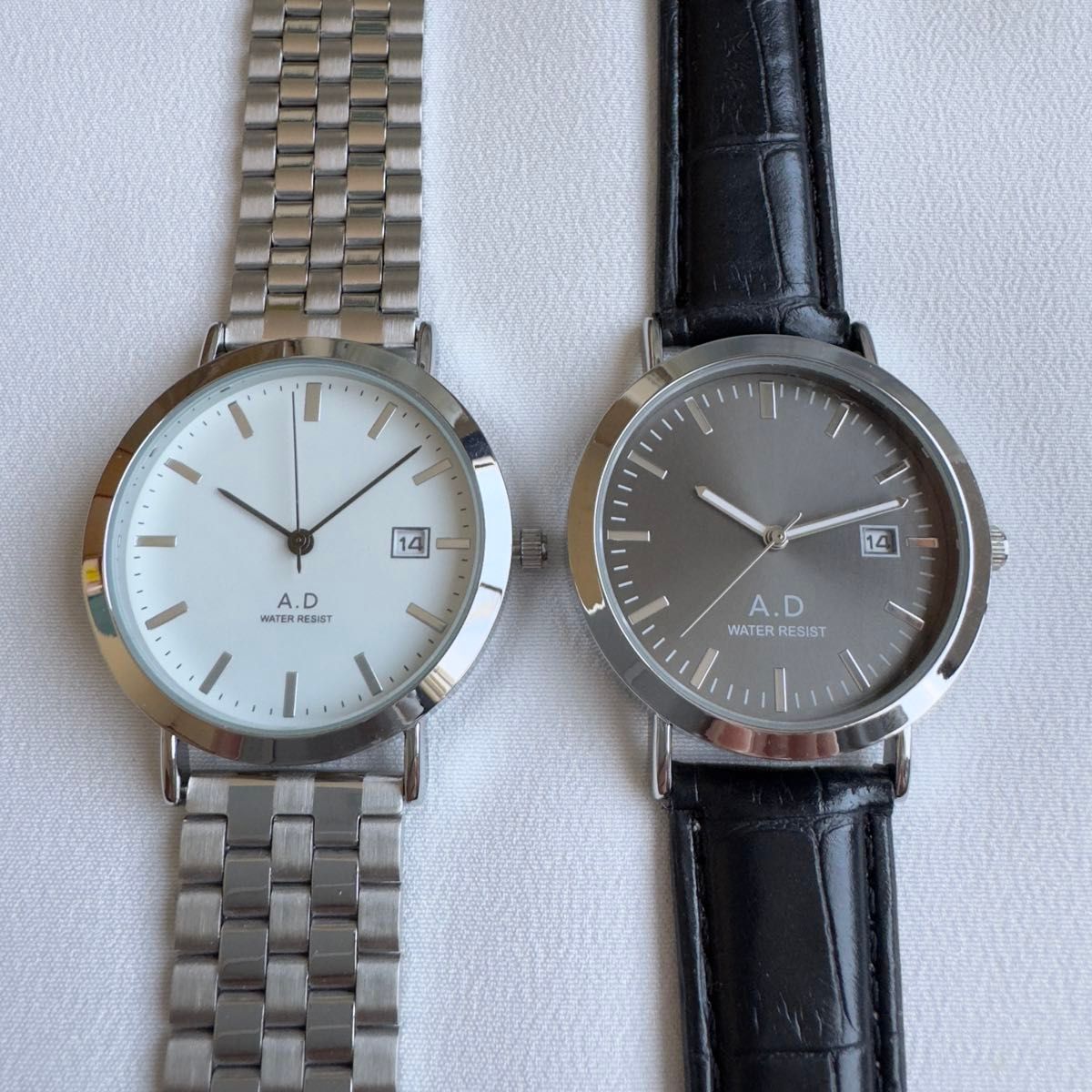 アマルフィディア 2本セット 腕時計 未使用 カレンダー付き 展示処分品  
