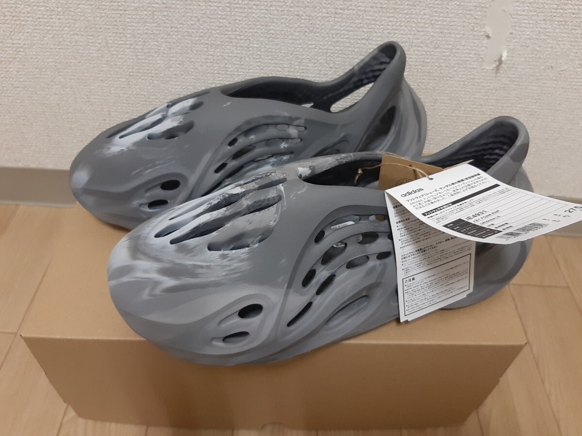 YZY FOAM RNR 27.5cm 新品未使用 adidas ANTOCA MX GRANITE IE4931 の画像3