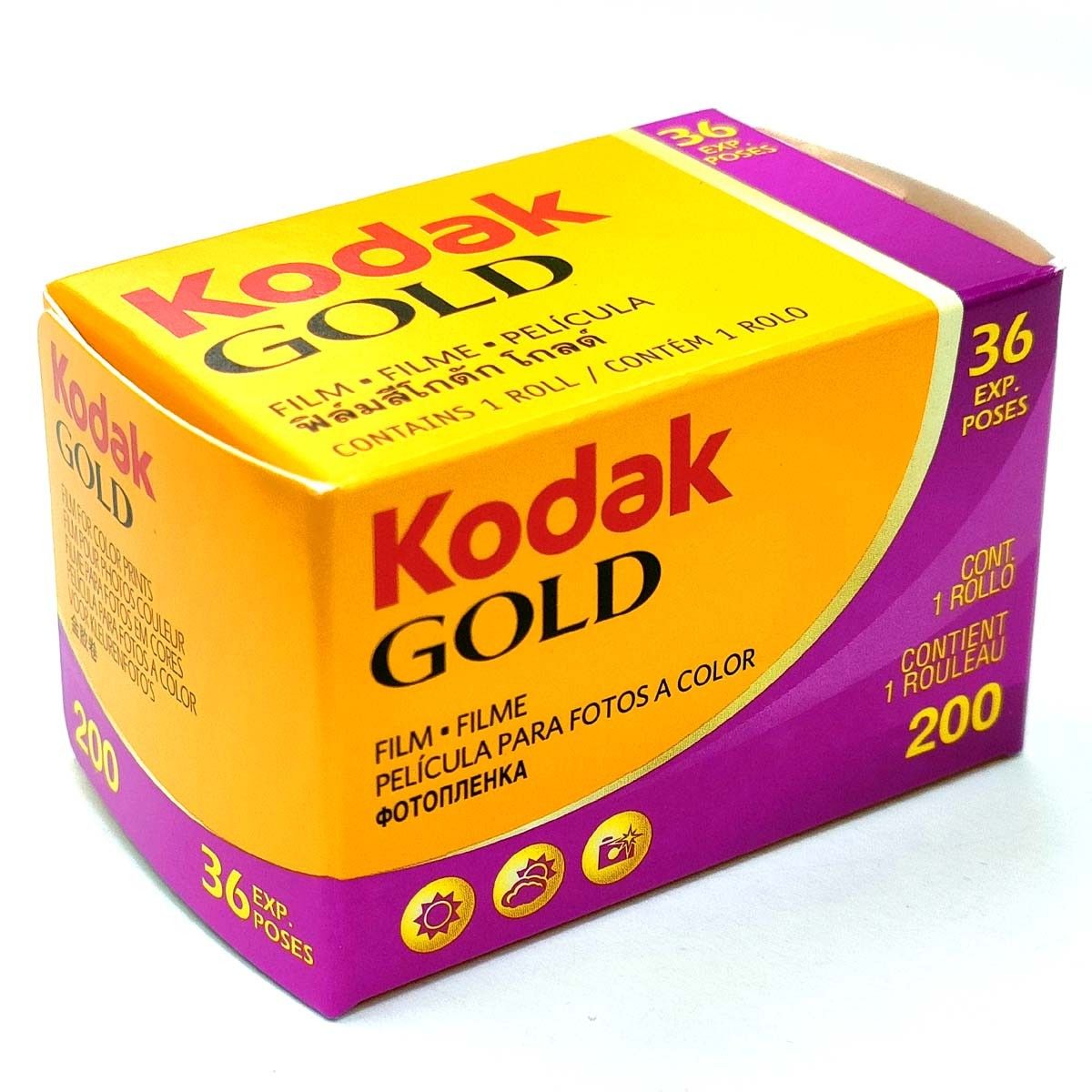 GOLD200-36枚撮【2本】Kodak カラーネガフィルム 135/35mm 新品 コダック 0086806033992 新品